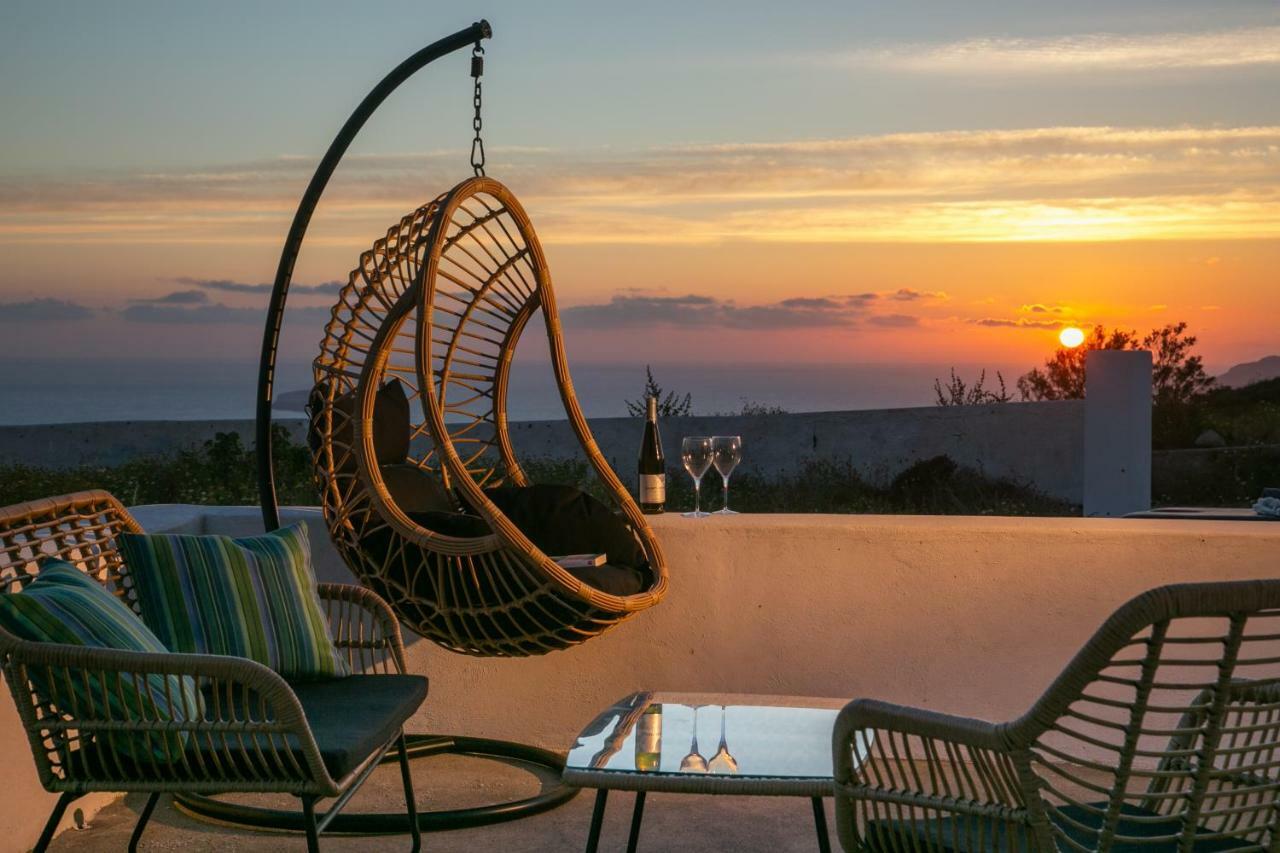 Caldera Sunset Villa Megalochori  Exterior photo